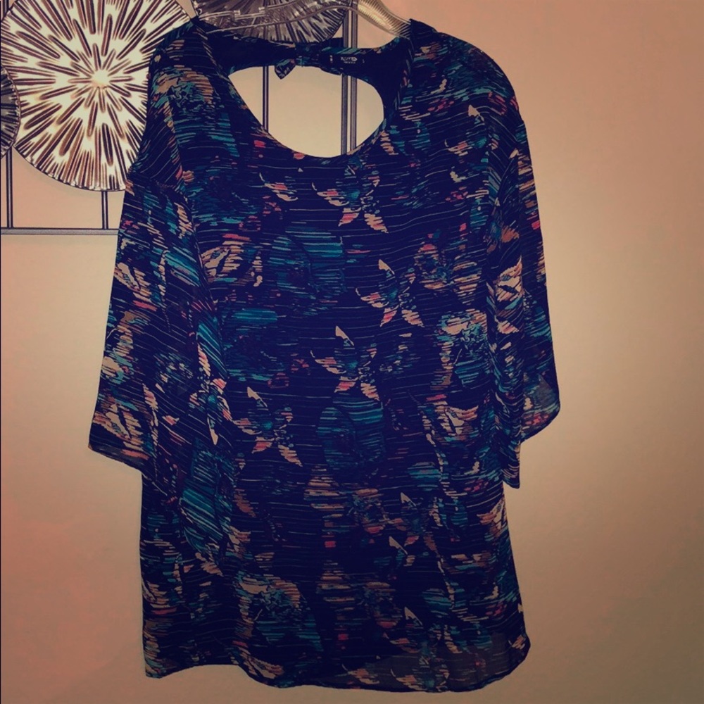 Flirty night shift, or glam beach cover up!